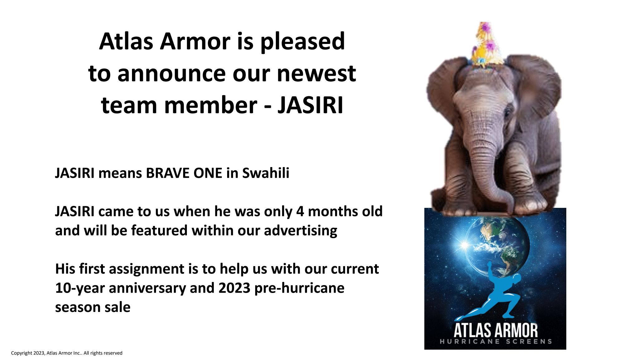 Possible Atlas Armor Ads